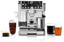 Ninja Espresso Machine, Luxe Café Premier Series, Drip Coffee Maker and Rapid Cold Brew, Integrated Grinder, Assisted Tampe…