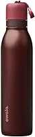 Owala FreeSip Twist Insulated Stainless Steel Water Bottle with Straw for Sports and Travel, BPA-Free, 24-oz, Black Cherry