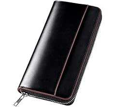 財布 メンズ 栃木レザー 長財布 本革 大容量 YKKファスナー 一流の財布職人が作る レディース財布 ウォレット 牛革 小銭入れ サイフ コンパクト シンプル 無地 男性 紳士用 おしゃれ 男女兼用 父の日 母の日 人気ブランド プレゼント (…