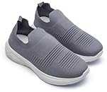 حذاء سهل الارتداء للنساء-حذاء رياضي خفيف الوزن ومزود بمسامات للتهوية من قماش منسوج، بنعل غير قابل للانزلاق، مناسب للجري وال…