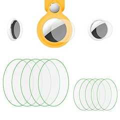 Airtagsシートエアタグ保護フィルム （10枚入り）for Airtags液晶保護フィル HD高精細 高透過率 傷修復 耐指紋 衝撃吸収 滑り止め 気泡ゼロ 快速吸着 気泡防止 キズから保護 曲面対応