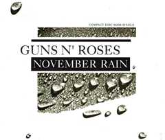 NOVEMBER RAIN cover art
