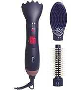 Areti(アレティ) カールドライヤー マイナスイオン ブラシ型 ドライヤー アタッチメント 付き ヘアドライヤー d1710IDG ボリューム スタイラー