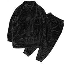 [ステイランド] フリース上下セット ふわふわあったか メンズ