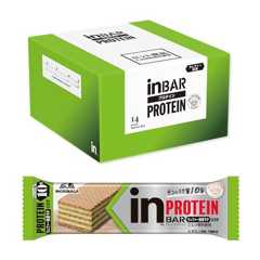 inバー プロテイン 抹茶ラテ (14本入×1箱) プロテインバー ウェファー 高タンパク10g ロカボ ビタミンB群7種 森永製菓 【Amazon.co.jp限定】