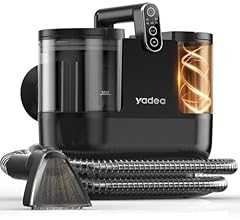 【100℃蒸気噴射×18000Pa吸引力】 Yadea R6 Steam カーペットクリーナー スチーム式 加熱式 カーペット洗浄機 布洗浄機 染み抜き ソファクリーナー 絨毯クリーナー 水洗い 車用掃除機 バキュームクリーナーソファ洗浄 乾湿両…