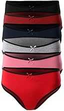 طقم بانتيهات من القطن مسيري، 6 قطع- متعدد الألوان