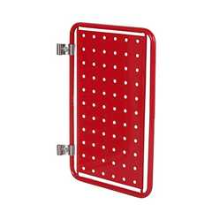 ダルトン ミニペグボード 120-363 の連結パーツ Red 卓上サイズ キーホルダーボックス