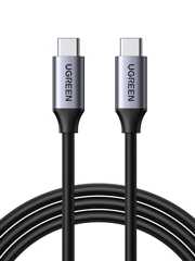 UGREEN USB type-C ケーブル 【4K/60HZ 映像出力】 PD 100W/5A急速充電 USB3.1規格 Thunderbolt 3対応 5Gbps高速データ転送 E-marker内蔵 タイプC ケーブル iphone17/Macbook Pro/Galaxy S24/Xperia XZ等各種対応 1.5M