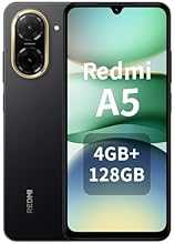 موبايل ريدمي A5 ذاكرة 4 جيجابايت سعة تخزين 128 جيجابايت وبطارية 5200 مللي امبير ومعالج ثماني النواة وكاميرا مزدوجة بالذكاء …