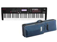 KORG シンセサイザー ワークステーション KROSS 2 61鍵盤モデル Super Matte Black [KROSS2-61-MB] + 純正ソフトケース SC-KROSS2 61 セット