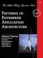 Book cover Patterns of Enterprise Application Architecture
