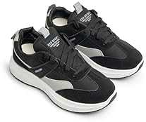 حذاء رياضي عصري للنساء - حذاء مشي كاجوال خفيف الوزن، حذاء تدريب مريح برباط للارتداء اليومي R5