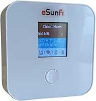 Sunhans eSunFi SHFiEL40 4G LTE WiFi Mobile Hotspot Router, Worldwide WiFi Portable High Speed WiFi Hotspot, No SIM Card...