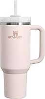 STANLEY Quencher H2.0 Tumbler with Handle and Straw 40 oz Flowstate 3-Position Lid Cup Holder Compatible for Travel...