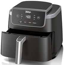 Ninja | Air Fryer | 4-in-1 Pro Air Fry, Roast, Reheat, Dehydrate | 5QT Capacity fits up to 4lbs of French Fries | 400F Max …