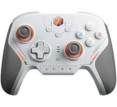 BIGBIG WON BLITZ2 TMR コントローラー 無線/有線接続 TMR ホールジョイスティック 2000Hzポーリングレート 16個のメカニカルスイッチボタン 0.0005秒超低遅延 360°シリコングリップ 1000mAh大容量バッ…