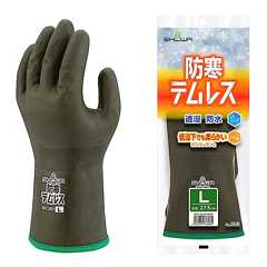 【防寒手袋】 ショーワグローブ(Showaglove) No.282 防寒テムレス オリーブグリーン Lサイズ 1双