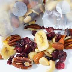 このみみ 健やか 6種 トレイルミックス バナナチップス クランベリー ミックスナッツ 小分け 個包装 ナッツ ドライフルーツ 無塩