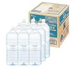アイリスオーヤマ 天然水 2L ×9本 ラベルレス 富士山の天然水 バナジウム含有 水 ミネラルウォーター ペットボトル 静岡県産 ケース 2リットル ボトル 2000ml
