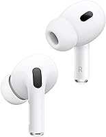 Apple AirPods Pro 2 Kablosuz Kulaklık, Bluetooth Kulaklık, Aktif Gürültü Engelleme, İşitme Cihazı Özelliği, Şeffaf Mod,...