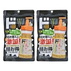 ドンキ ごまにんにく 詰め替え ふりかけ つめかえ ごま大蒜 ゴマニンニク ドンキホーテ 詰め替え (90ｇ, 2)