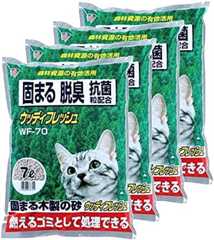 アイリスオーヤマ ウッディフレッシュ 猫砂 7L×4袋【Amazon.co.jp限定】