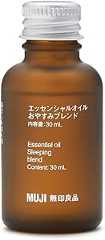 無印良品 エッセンシャルオイル おやすみブレンド 30mL 44295144 アルコール不使用