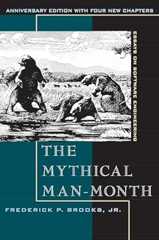 Book cover Mythical Man-Month, The: Essays on Software Engineering, Anniversary Edition