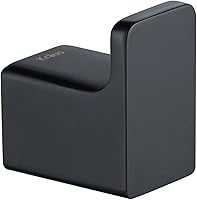 Kraus Stelios Bathroom Robe and Towel Hook, Matte Black Finish, KEA-19901MB