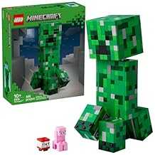 LEGO Minecraft The Creeper Kids Building Toy - Minecraft Toy for Boys & Girls, Ages 10+ - Room Decor for Gamers -W/ 1st Ver…