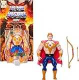 Masters of the Universe Origins Action Figure Cartoon Collection Bow, 5.5-inch 1980s Motu Princess of Power TV Archer, Detailed Design, Bow & Arrow