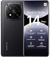 هاتف ذكي شاومي ريدمي نوت 14 برو، 12 + 512 جيجا، أسود، كاميرا ذكاء اصطناعي احترافية 200 ميجابيكسل، بطارية 5500 ميلي امبير في…