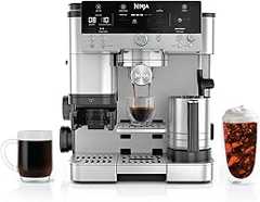 Ninja Luxe Café 3-in-1 Espresso, Drip Coffee and Cold Brew Machine | Intergrated Coffee Grinder, Milk Frother, Assisted...