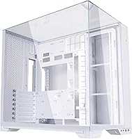 Lian Li O11Vision Compact White-Steel-Tempered Glass ATX Mid Tower Computer Case-Back Connect Support-O11VPW