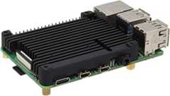 Geekworm 11mm Thickness Embedded Heatsink (P165-B) for Raspberry Pi 4, Armor Aluminum Radiator Compatible with Raspberry...