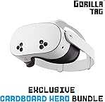 Meta Quest 3S 128GB — Dive into Mixed Reality — Unreal Device. Unreal Price. — Gorilla Tag Cardboard Hero Bundle — Amazon Exclusive