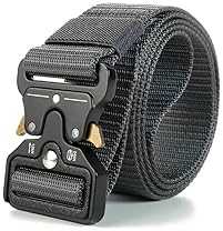 حزام رجالي تكتيكي من قماش مقاس موحد قابل للتعديل حزام ايش مع توكة معدن من Motevia