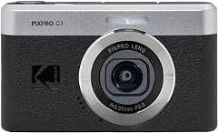 KODAK PIXPRO C1 Friendly Zoom Digital Camera - 13MP Compact Point and Shoot with 2.8” 180° Tilt LCD Flip Screen, Retro...