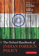 Book cover Oxford Handbook Of Indian Foreign Policy [Paperback] [Jan 01, 2016] Malone
