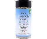 Sante Naturelle French Grey Coarse Sea Salt Shaker - 8 oz. Salt From the Celtic Sea, Unrefined French Sea Salt Organic, Rich in 82+ Minerals Salt, 100% Natural & Hand Harvested
