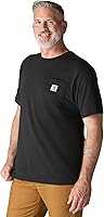 Carhartt Mens Loose Fit Heavyweight Short-Sleeve Pocket T-Shirt (Also Available in Big & Tall)