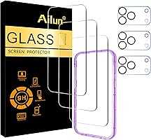 Ailun 3 Pack Screen Protector for iPhone 17 Pro Max [6.9 inch] + 3 Pack Camera Lens Protector with Installation...