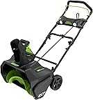 Greenworks PRO 80V 20-Inch Cordless Snow Blower Thrower, Led Lights&180° Adjustable Chute, 10" Clearing Depth&25ft Throw Distance, Electric Snow Removal Tool for Driveway Sidewalk Patio (Tool Only)