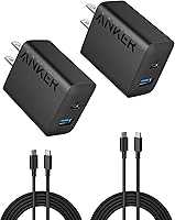 Anker iPhone 16 Charger, 2-Pack 20W Fast USB C Charger Block, for iPhone 16/16 Pro Max/15 Series/iPad Pro and More...