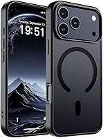 SUPFINE Magnetic for iPhone 17 Pro Case (Compatible with MagSafe)(Military Grade Drop Protection) Translucent Matte...
