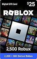 Roblox Digital Gift Card - 2,500 Robux [Includes Exclusive Virtual Item] [Digital Code]