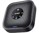 EMEET M0Plus スピーカーフォン 会議用 マイクスピーカー Bluetooth対応 4つのAIマイク 360˚全方向集音マイク エコー・ノイズのキャンセリング 連結機能付き 16人まで対応 USB-C接続 双方向通話 オンライン会議・テレワーク・在宅勤務Skype/Zoom/Teams/通話アプリ対応