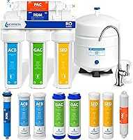 Express Water RO5DX Reverse Osmosis Filtration NSF Certified 5 Stage RO System with Faucet and Tank – Under Sink Water...