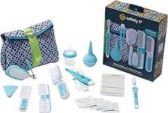 Safety 1st Deluxe Baby Healthcare and Grooming Kit, Arctic Blue, Newborn Baby Essentials, One Size, 25 Pieces